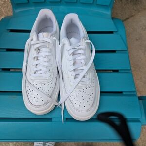 Nike White Mesh Sneakers